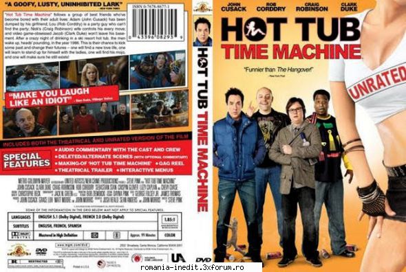 Hot Tub Time Machine (2010) - Hot Tub: Time Machine (2010) Teleportaţi �n - Filme - Movies