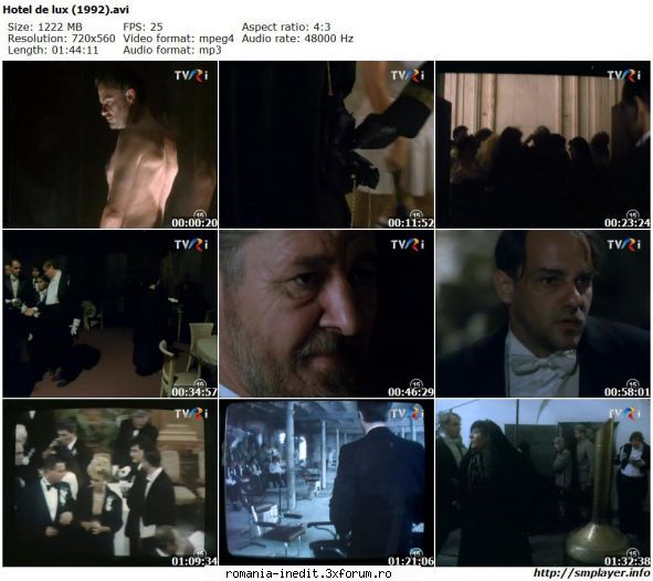 Hotel de lux (1992) - Multumesc uploaderului - Filme rom�nesti - Romanian Movies