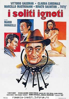 I Soliti Ignoti (1958) - I Soliti Ignoti (1958) Sunt multe filme pe tema - Filme clasice - Old Movies
