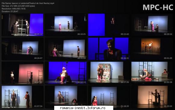Iaacovi si Leidental(Teatrul de Vest Resita) - De Hanoch Levin, Traducere - Teatru rom�nesc - Romanian Theater