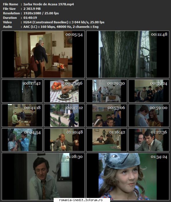 Iarba verde de acasa (1977) - sasadoru - Filme rom�nesti - Romanian Movies