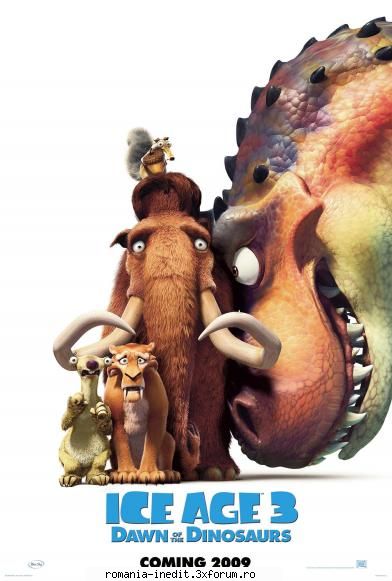 Ice Age 3 Dawn Of The Dinosaurs 2009 - ciucunel - Filme pentru copii - Movies for kids