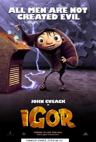 Igor (2008) - Igor DVDRip XviD Size: 1CD, 700 MB Runtime: 87 - Filme - Movies
