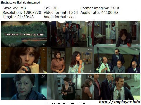 Ilustrate cu flori de cimp (1974) - Ilustrate cu flori de cimp (1974) - Filme rom�nesti - Romanian Movies