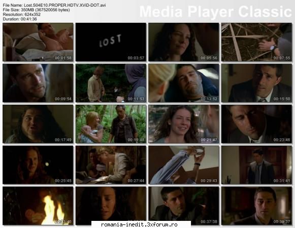 Imagine film - Merge si cu Media Player Classic . Alegeti meniul - Tech Support