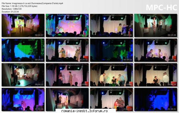 Imagineaza ti ca esti Dumnezeu(Compania D'arte) - DISTRIBUTIA spectacolul - Teatru rom�nesc - Romanian Theater