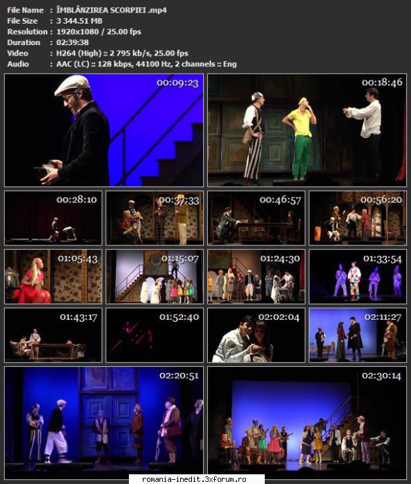 Imblanzirea scorpiei (Teatrul De Comedie)(2016) - sasadoru - Teatru rom�nesc - Romanian Theater