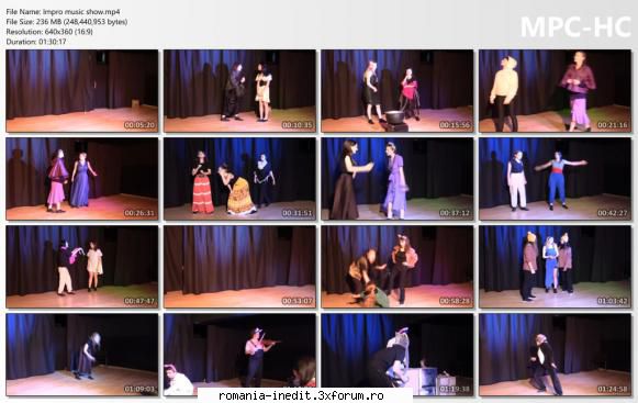 Impro music show(Trupa LACOS) - bgl23 - Teatru rom�nesc - Romanian Theater