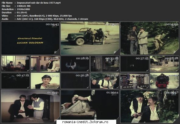 Impuscaturi sub clar de luna (1977) - sasadoru - Filme rom�nesti - Romanian Movies