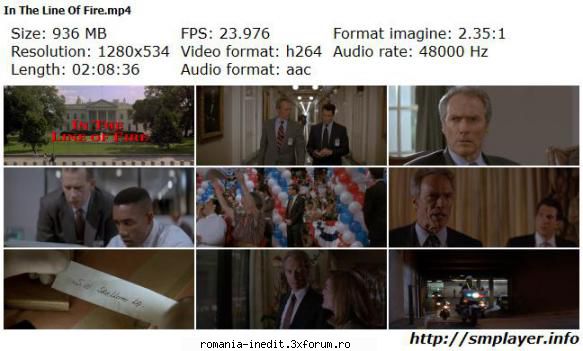 In The Line Of Fire (1993) - In The Line Of Fire (1993) Audio / Engleza - Filme - Movies