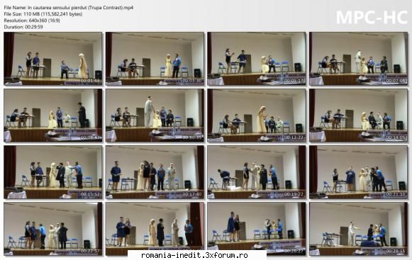 In cautarea sensului pierdut (Trupa Contrast) - bgl23 - Teatru rom�nesc - Romanian Theater