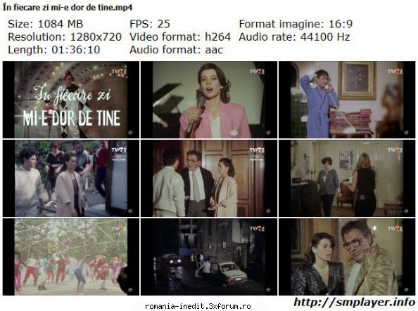 In fiecare zi mi-e dor de tine (1987) - In fiecare zi mi-e dor de tine - Filme rom�nesti - Romanian Movies