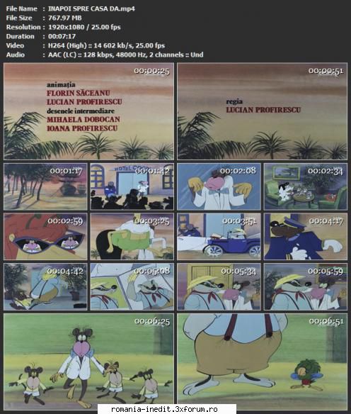 Inapoi spre casă - INAPOI SPRE CASA - Filme pentru copii - Movies for kids