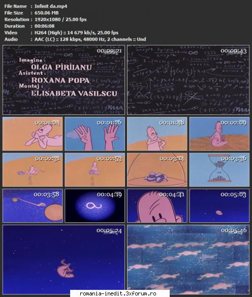 Infinit - sasadoru - Filme pentru copii - Movies for kids