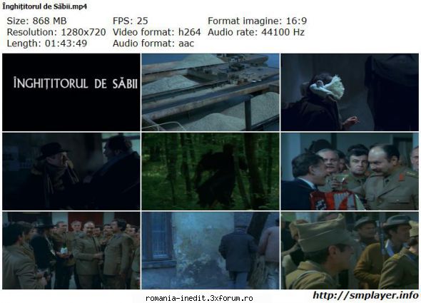 Inghititorul de sabii (1981) - Inghititorul de sabii (1981) The Swallower - Filme rom�nesti - Romanian Movies