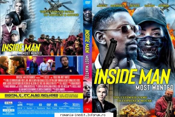 Inside Man: Most Wanted ( 2019 ) - Inside Man: Most Wanted ( 2019 ) Omul din - Filme - Movies