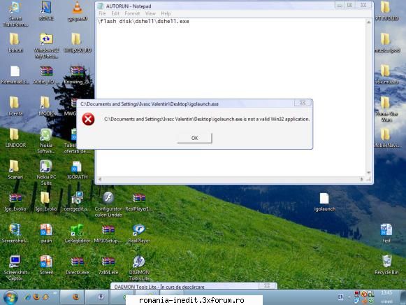 Instalare Igo 8.3xxx pe un Evolio e205 - Am incercat sa deschid cu notepad - Mobile/ PDA / GPS Tech Support