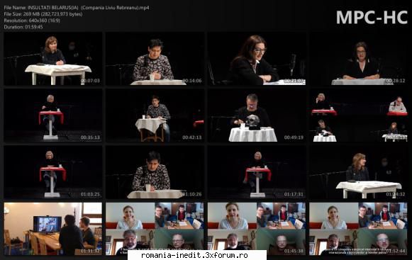 Insultati Belarusia(Compania Teatrala Liviu Rebreanu) - bgl23 - Teatru rom�nesc - Romanian Theater