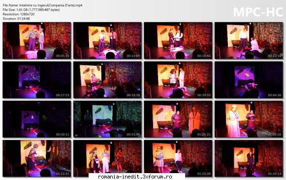 Intalnire cu ingerul(Compania D'arte) - DISTRIBUȚIA �N ORDINEA - Teatru rom�nesc - Romanian Theater