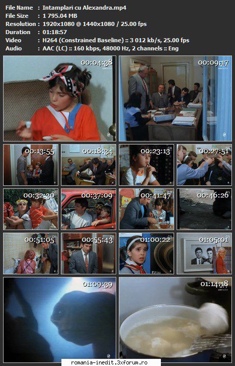 Intamplari cu Alexandra (1989) - sasadoru - Filme rom�nesti - Romanian Movies