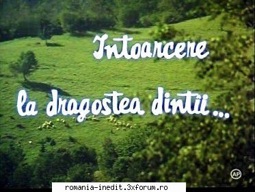 Intoarcere la dragostea dintai (1981) - Repostare ! �ntoarcere la - Filme rom�nesti - Romanian Movies