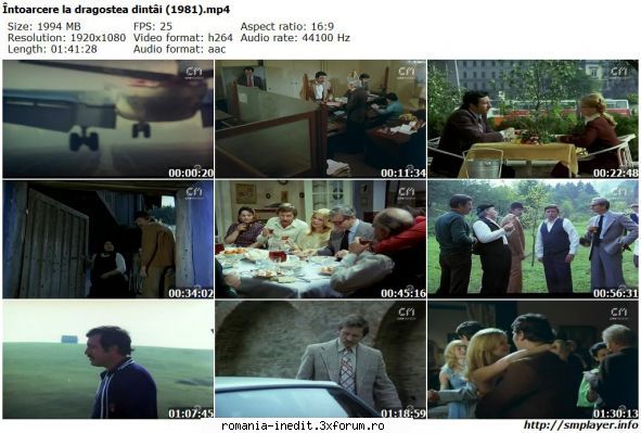 Intoarcere la dragostea dintai (1981) - marianvo - Filme rom�nesti - Romanian Movies