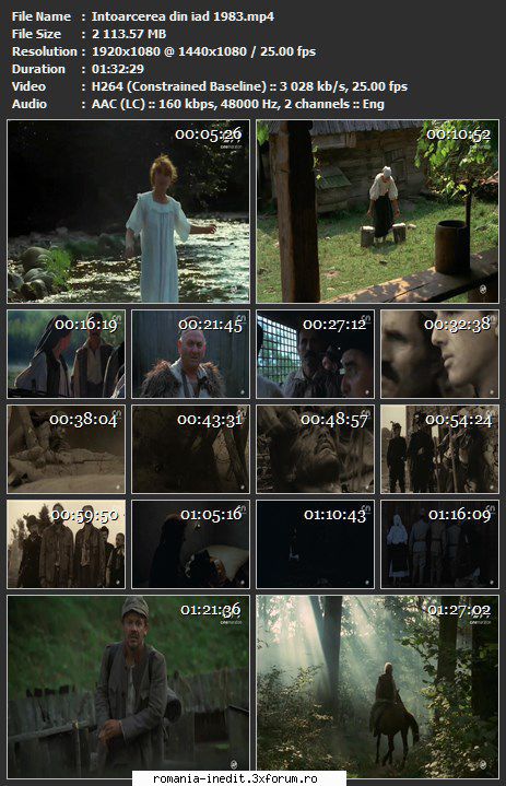 Intoarcerea din iad (1983) - sasadoru - Filme rom�nesti - Romanian Movies