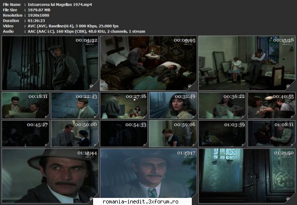 Intoarcerea lui Magellan (1973) - sasadoru - Filme rom�nesti - Romanian Movies