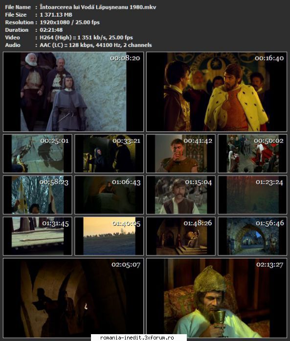 Intoarcerea lui Voda Lapusneanu (1979) - sasadoru - Filme rom�nesti - Romanian Movies