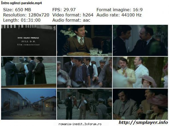 Intre oglinzi paralele (1978) - Intre oglinzi paralele (1978) Between - Filme rom�nesti - Romanian Movies