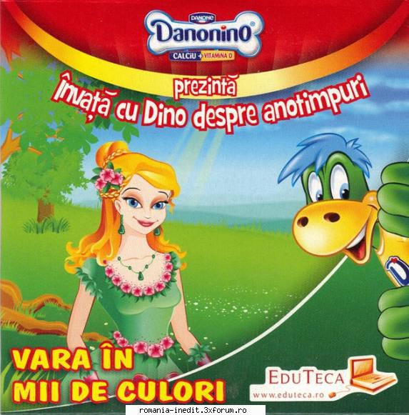 Invata cu Dino despre anotimpuri - Danonino - CD 2 - Serbarea verii - Jocuri pentru copii - Games for kids