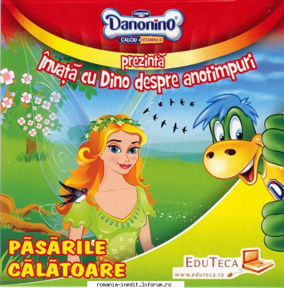 Invata cu Dino despre anotimpuri - Danonino - CD 3 - Natura se trezeste - Jocuri pentru copii - Games for kids