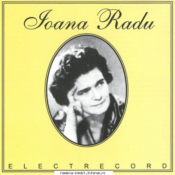 Ioana Radu-VOL3 - 1. La fereastra cu zorele 2. De la primarie-n - Muzica populara romaneasca - Romanian folk