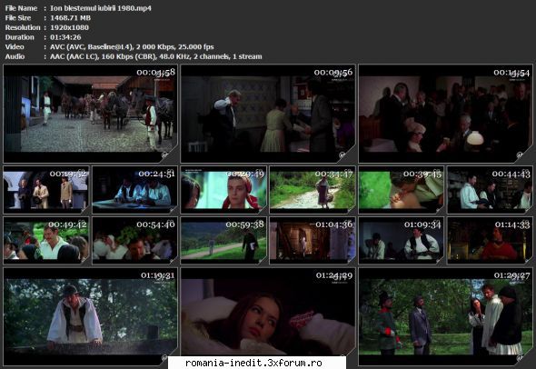 Ion, Blestemul pamantului, blestemul iubirii (1979) - sasadoru - Filme rom�nesti - Romanian Movies