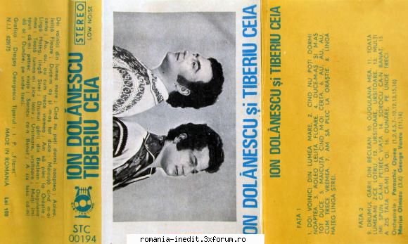 Ion Dolănescu și Tiberiu Ceia STC 00194 - sorin00098 - Muzica populara romaneasca - Romanian folk