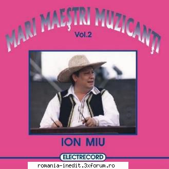 Ion Miu-tambal - Track-list Ion Miu - Blestemat sa fii de - Muzica populara romaneasca - Romanian folk