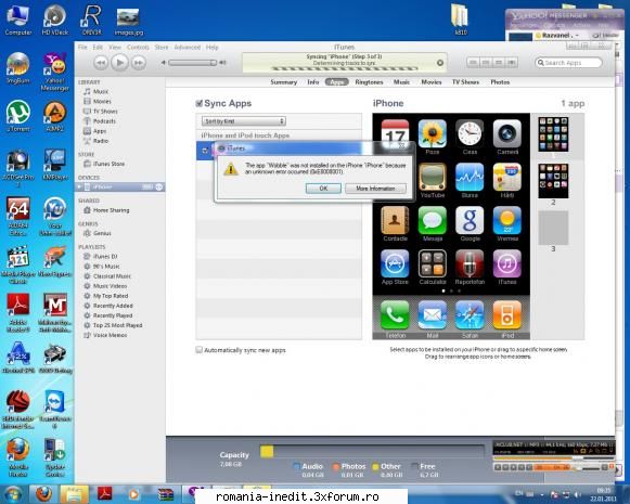 Iphone 3g problem. - Salutare .. de curand am achizitionat un Iphone - Mobile/ PDA / GPS Tech Support