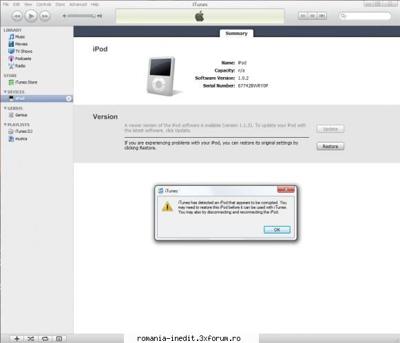 Ipod - Cristy_4_Ever - Tech Support