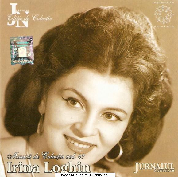 Irina Loghin ▶ Discografie - Muzica de colectie Vol. 47 - Muzica populara romaneasca - Romanian folk