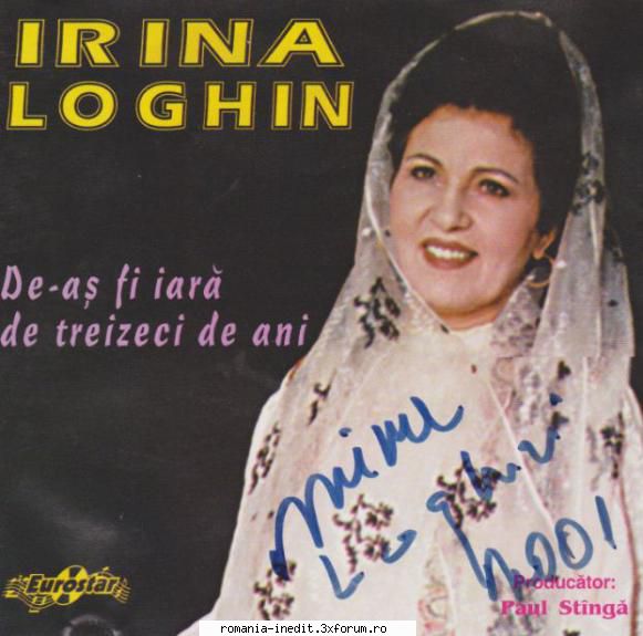 Irina Loghin ▶ Discografie - De-aș fi iară de - Muzica populara romaneasca - Romanian folk