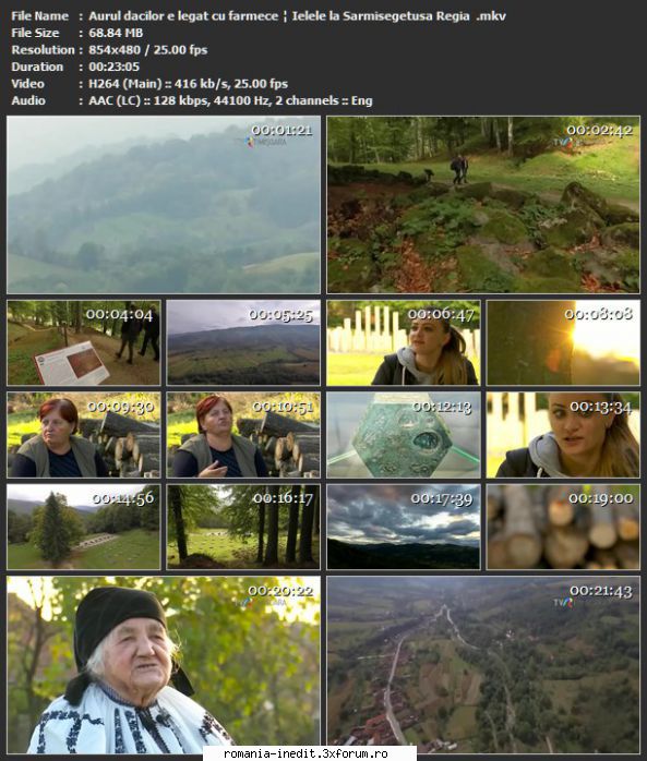 Istorii Ascunse - Aurul dacilor e legat cu farmece � Ielele la - Filme Documentare