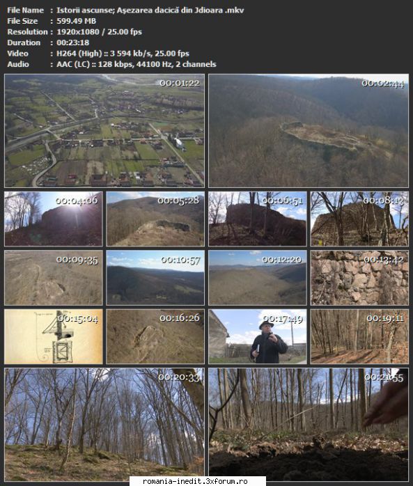 Istorii Ascunse - Istorii ascunse; Așezarea dacică din - Filme Documentare