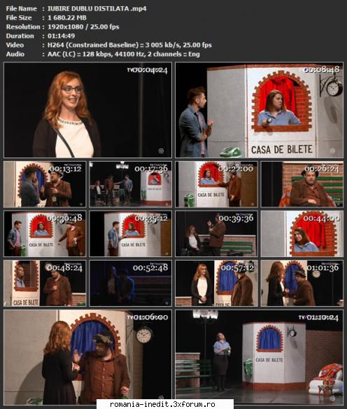 Iubire dublu distilata (2020)(Teatrio) - Autor: Ion Bogdan Martin Regie - Teatru rom�nesc - Romanian Theater