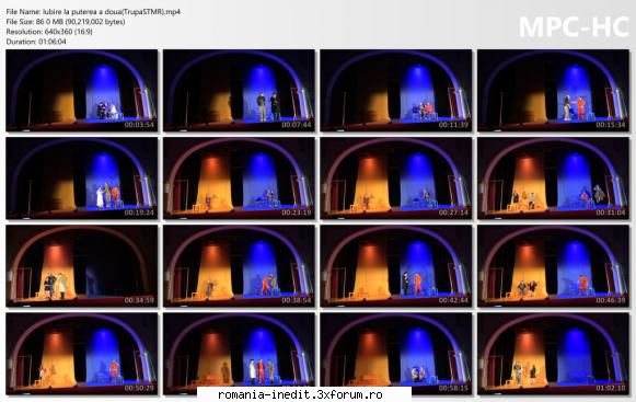 Iubire la puterea a doua(TrupaSTMR) - bgl23 - Teatru rom�nesc - Romanian Theater