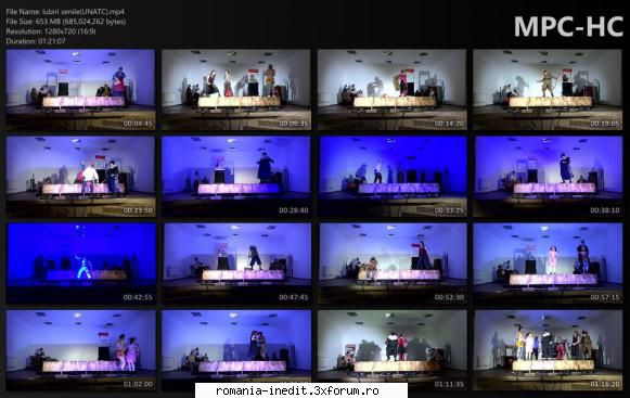 Iubiri senile(UNATC) - bgl23 - Teatru rom�nesc - Romanian Theater