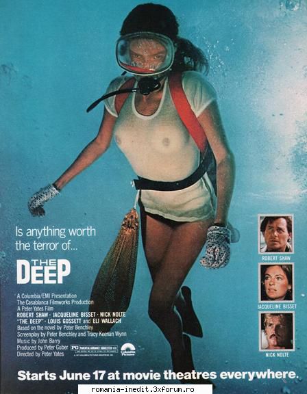Jacqueline Bisset - The Deep Die Tiefe 1977 Year:1977 Country Genre - Filme clasice - Old Movies