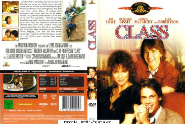 Jacqueline Bisset - Class Vom Klassenzimmer zur Klassefrau 1983 Year - Filme clasice - Old Movies