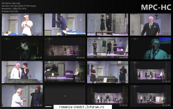 Jaful(Teatrul Nottara) - De: Joe Ortona Cu: Sorin Cociș, Diana - Teatru rom�nesc - Romanian Theater