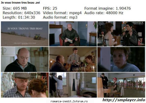 Je vous trouve tres beau (2005) - Repostare !! Je vous trouve tr�s beau - Filme rom�nesti - Romanian Movies