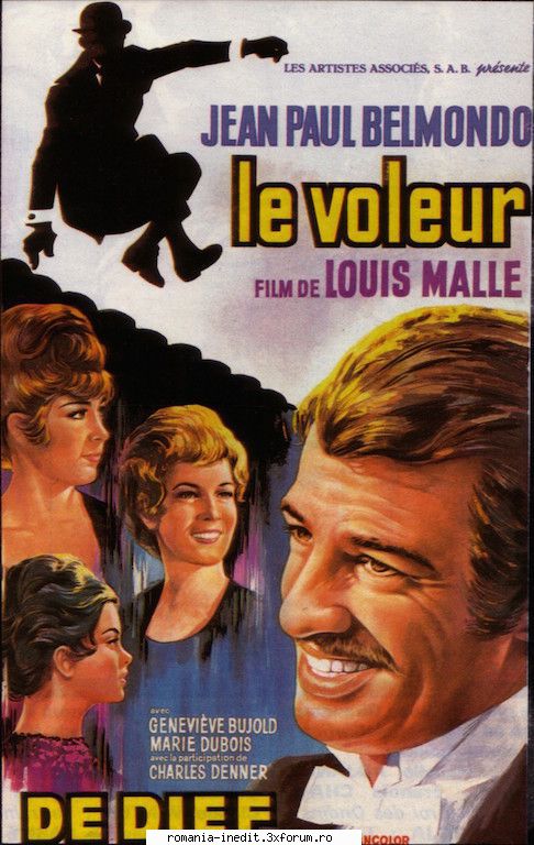 Jean Paul Belmondo - Le voleur The Thief of Paris Der Dieb von Paris - Filme clasice - Old Movies